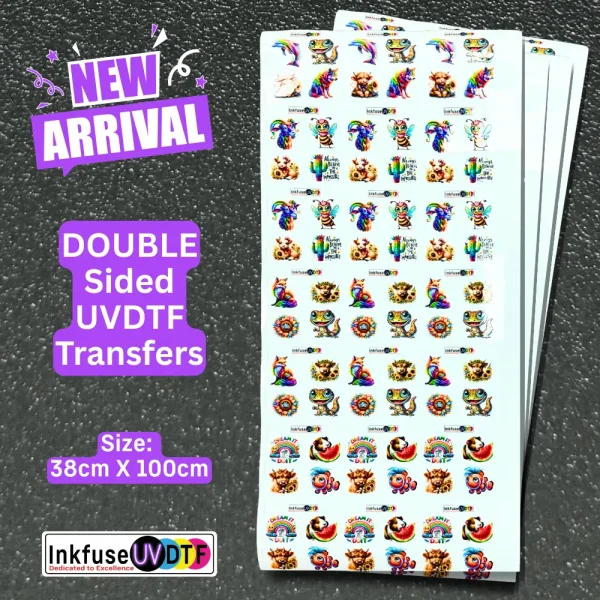 UVDTF Double Sided Transfer 50cm X 100cm