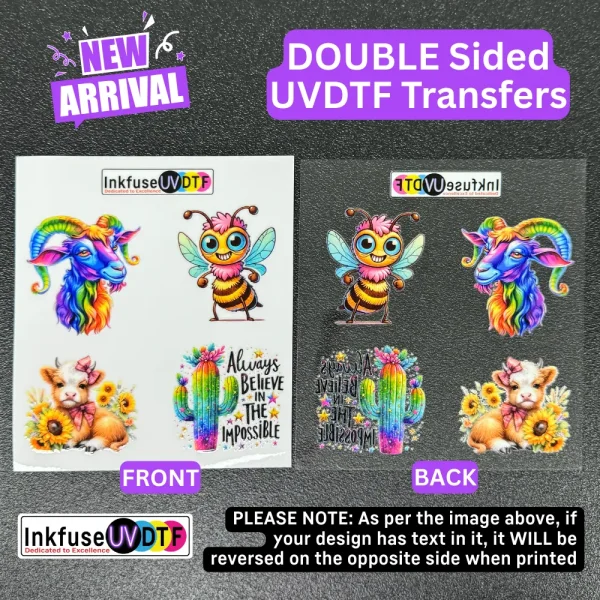 UVDTF Double Sided Transfer Gallery